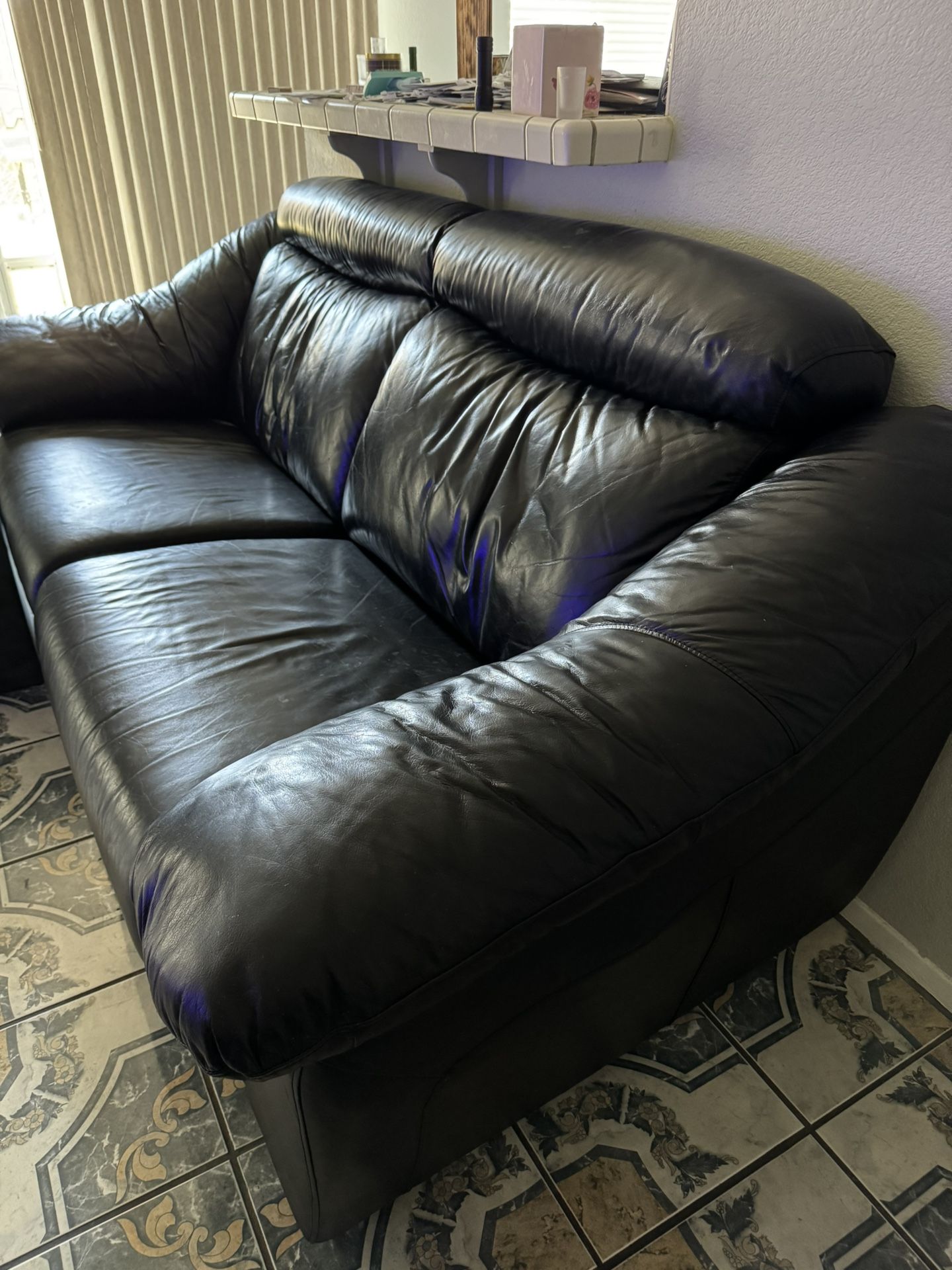 Real Leather Couch
