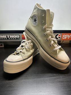 Converse Platform/Hightop: Light Green