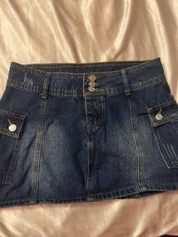 Shien Denim Skirt Size M 6