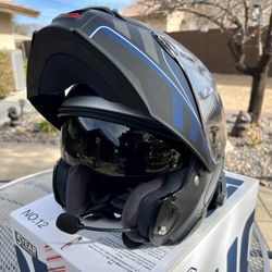 SHOEI Neotec II Modular Helmet, Large - Excellent Condition w/ Sena 50R Bluetooth