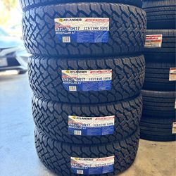 285/70r17 Atlander All terrain New tires ready to install