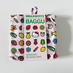 Hello Kitty Icons Baggu Reusable Bag NEW