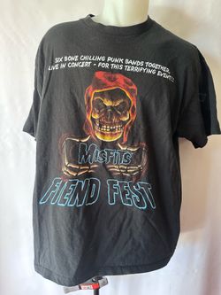 Vintage 2003 Misfits Fiend Fest Shirt XL