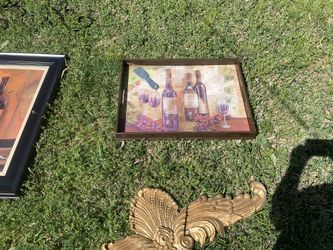 Wine Tray Very Big And Nice 