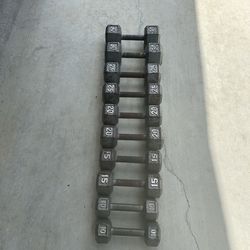 Cap 200Lb  Solid Barbell Hex Dumbbells $190