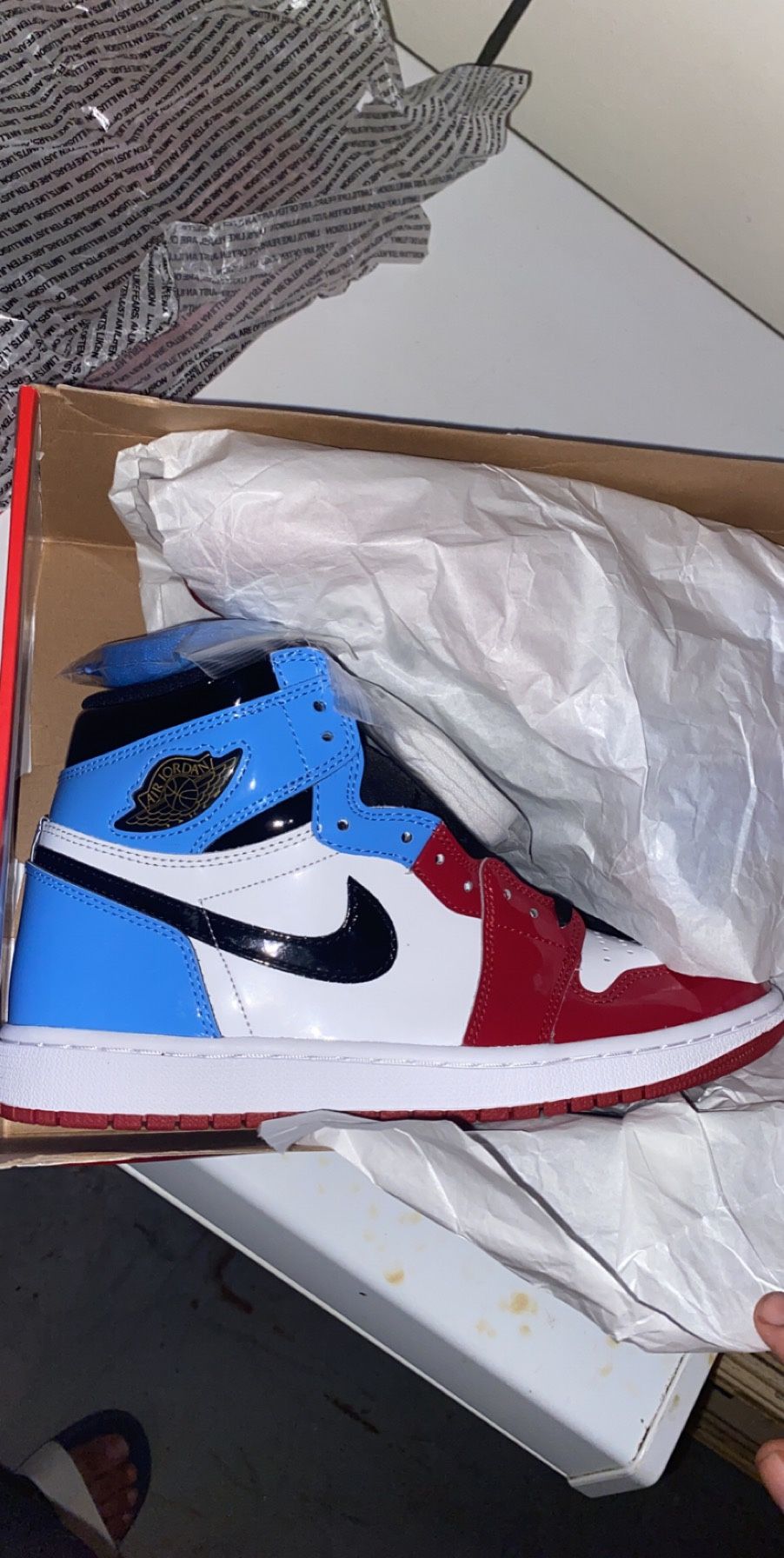 Unc fearless Jordan 1