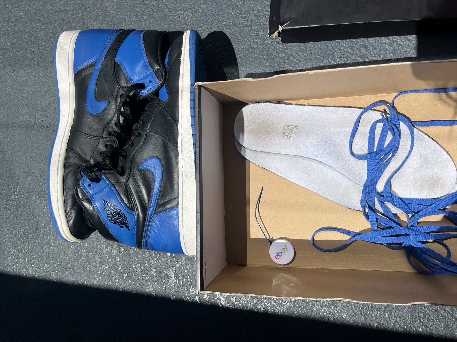 Jordan’s 1 Hyped Blue And Black