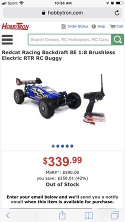 Red cat racing remote control car n truck