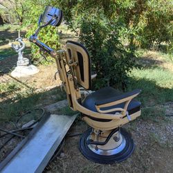 Vintage Dental Chair Hydraulic Lift 