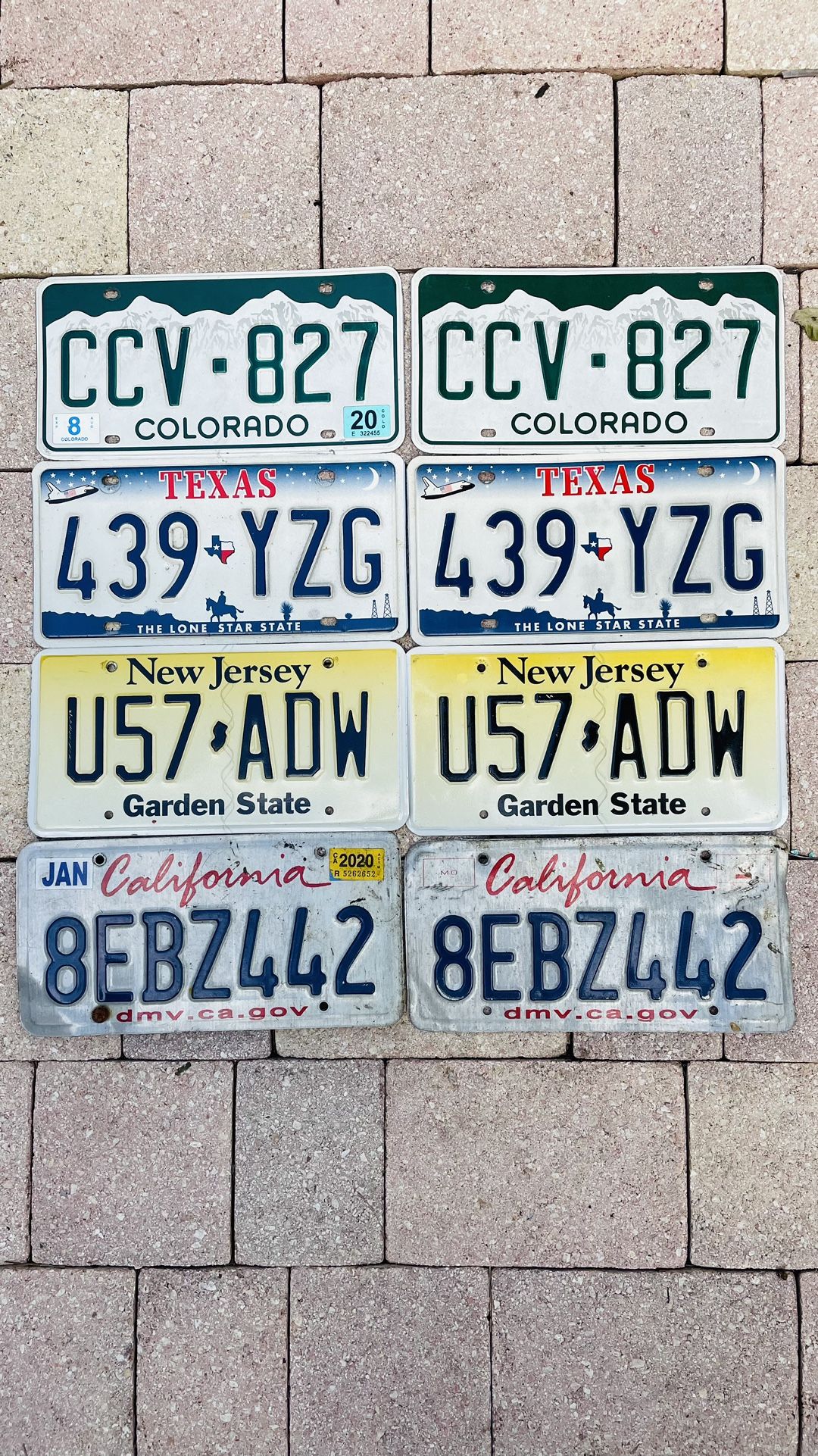 COLLECTIBLE TAGS $65.00 Per set, CASH, TEXT FOR PRICES.