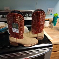 Men's Red Boots
