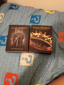 Game of Thrones Seasons 1 & 2 DVD Box Sets