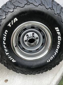 K5 Blazer BF Goodrich wheels, OEM GM Chevy