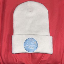 White Carhartt Beanie