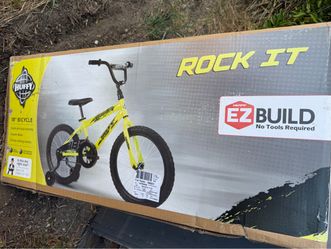 New Huffy 18" or 20" rock it bike available $80 each