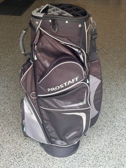 Wilson pro staff black golf bag