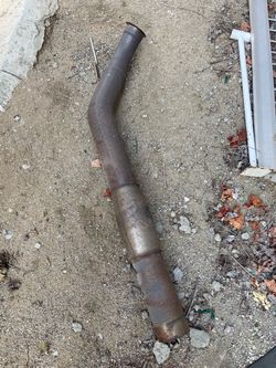 Ram Cummins diesel exhaust downpipe