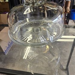 Glass Cake Dish