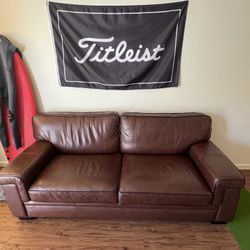 Leather Couch 
