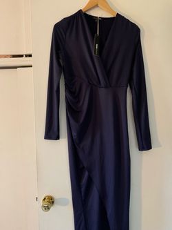 Navy blue FASHION NOVA