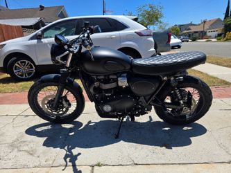 2019 Triumph Street Scrambler Motorcycle