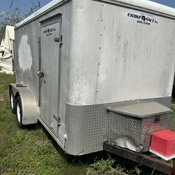 Landscaping Trailer With Equipment