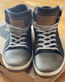 Men’s Leather Mid Top Boots