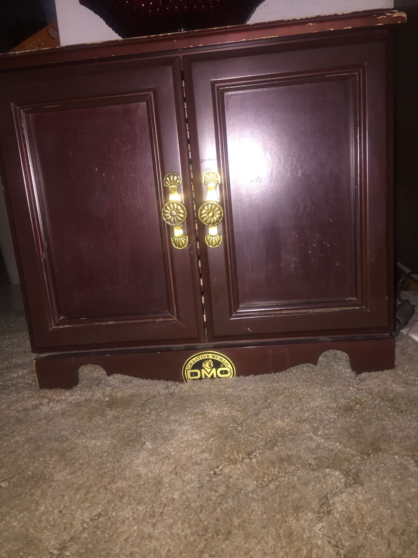 Embroidery Floss Cabinet