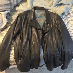 Leather jacket