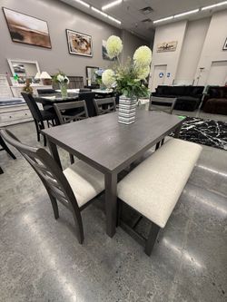 6 PC DINING TABLE
