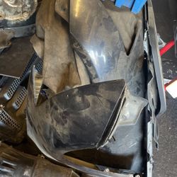 G35 Coupe 2008 Both Fenders Blue