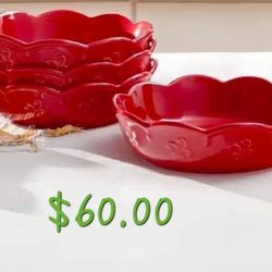 4 Platos Soperos Ruby