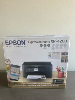 New•Epson Expression Home XP-4200. 3in1 Wireless Printer.