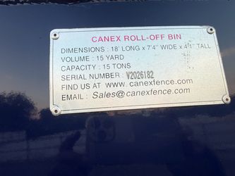 Roll Off Dumpster
