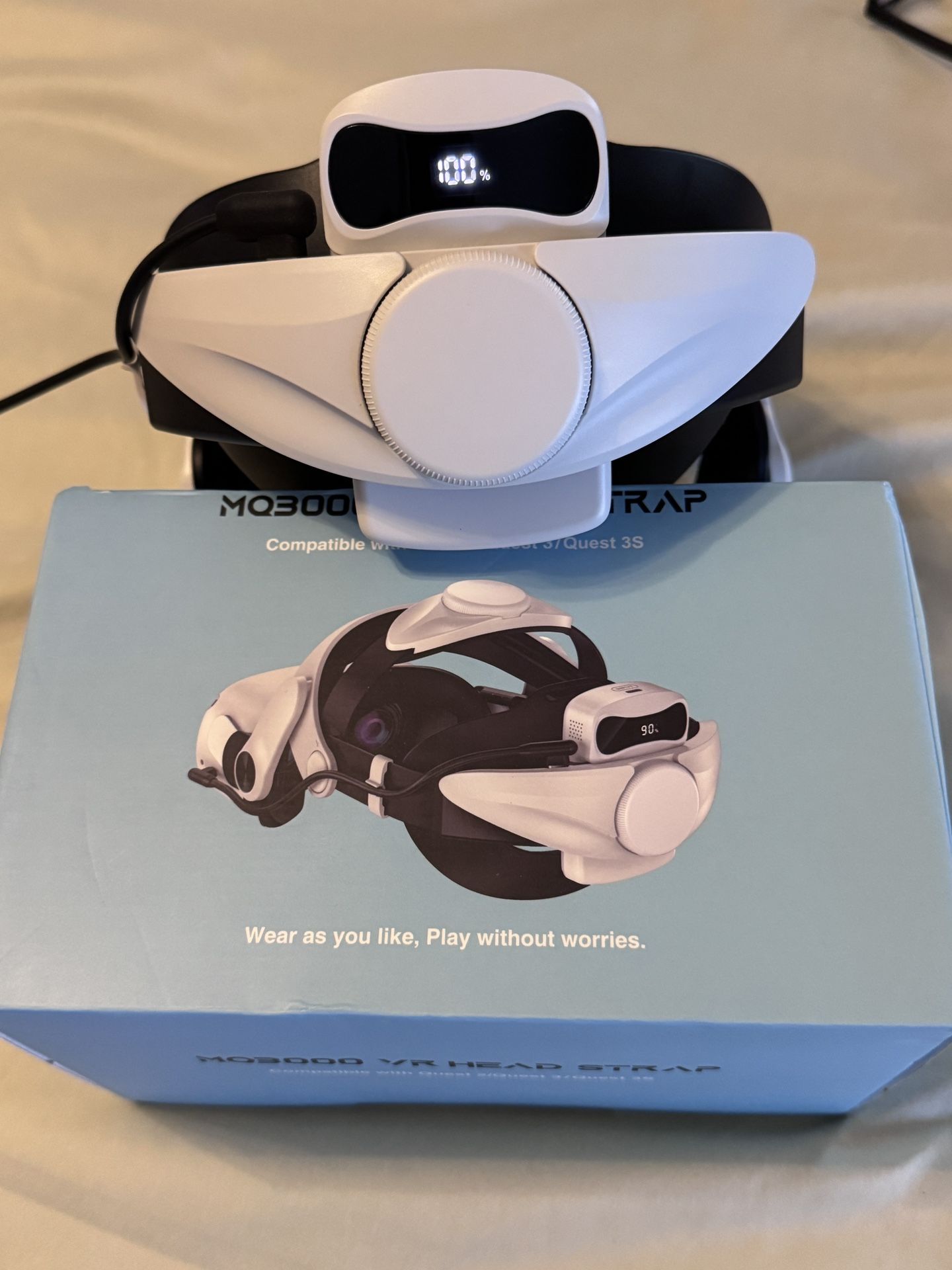 Quest 3 or 3s Battery Powered Head Strap