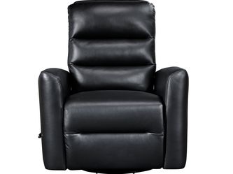 Dimitri Black Swivel Glider Reclining Chair