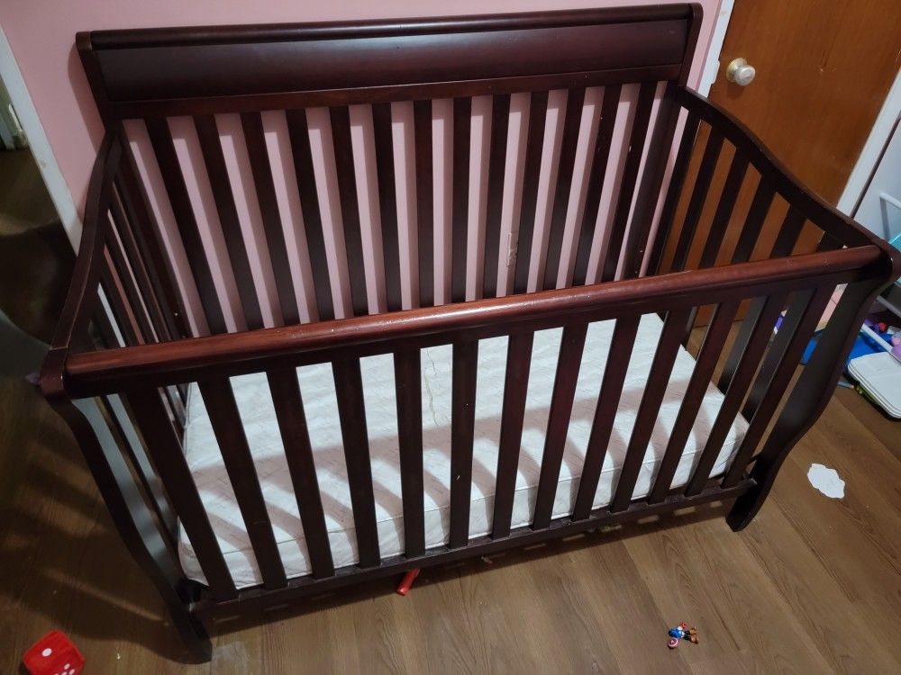 Baby Crib And Mattress