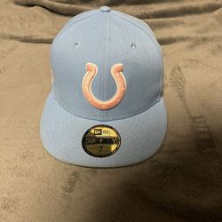 colts hat pink and blue