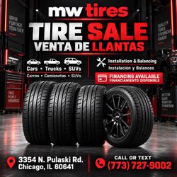 🔥 TIRE SALE AT MW TIRES! 🔥