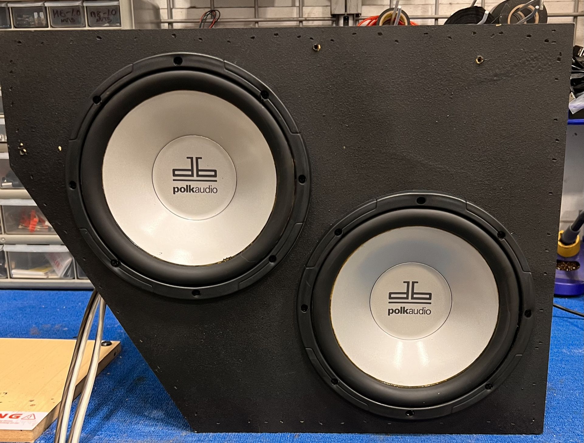 Pontiac Gto 2004 2005 2006 Pass Side Subwoofer Box Polk Audio 8inch Sub