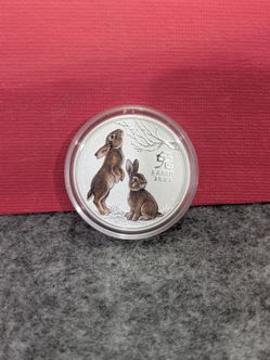2023 1/2oz Colorized Rabbit
