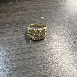 10k Nugget Ring 