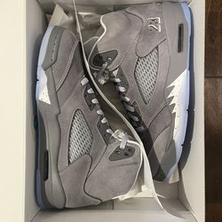 Jordan 5 wolf grey