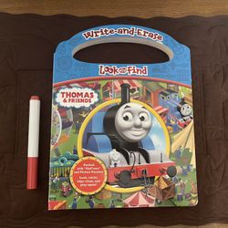 Write-and-Erase Look and Find Thomas & Friends