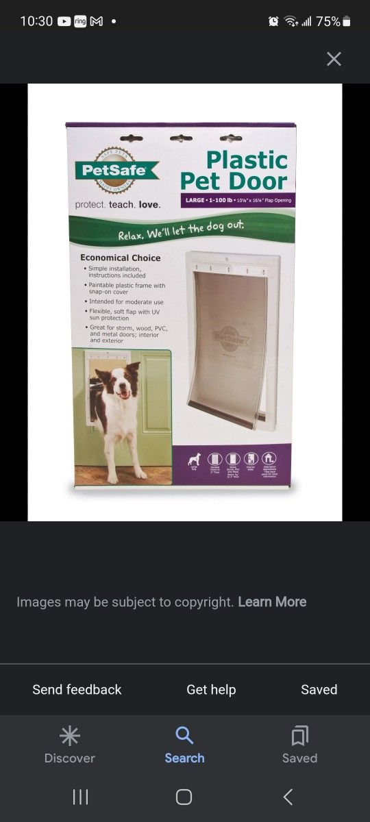 Petsafe Large Dog Door for Sale in Bakersfield, CA OfferUp