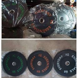 Olympic Bumper Weight Plates $1.30 Per Lb., Olympic Bar $95, Curl Bar $69