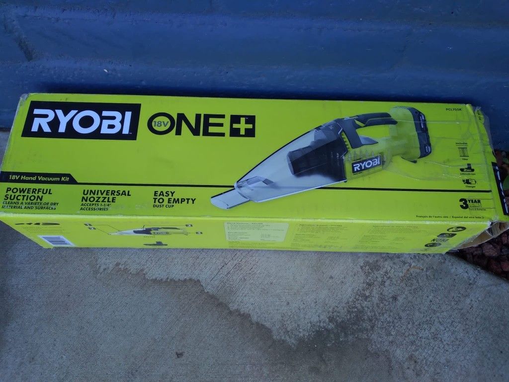 VACUUM RYOBI 18V