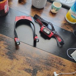 Milwaukee Neck Lamp And Hardhat Headlamp