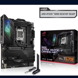 Brand New SEALED ASUS ROG STRIX X670E-F GAMING WIFI AMD X670 Socket AM5 ATX