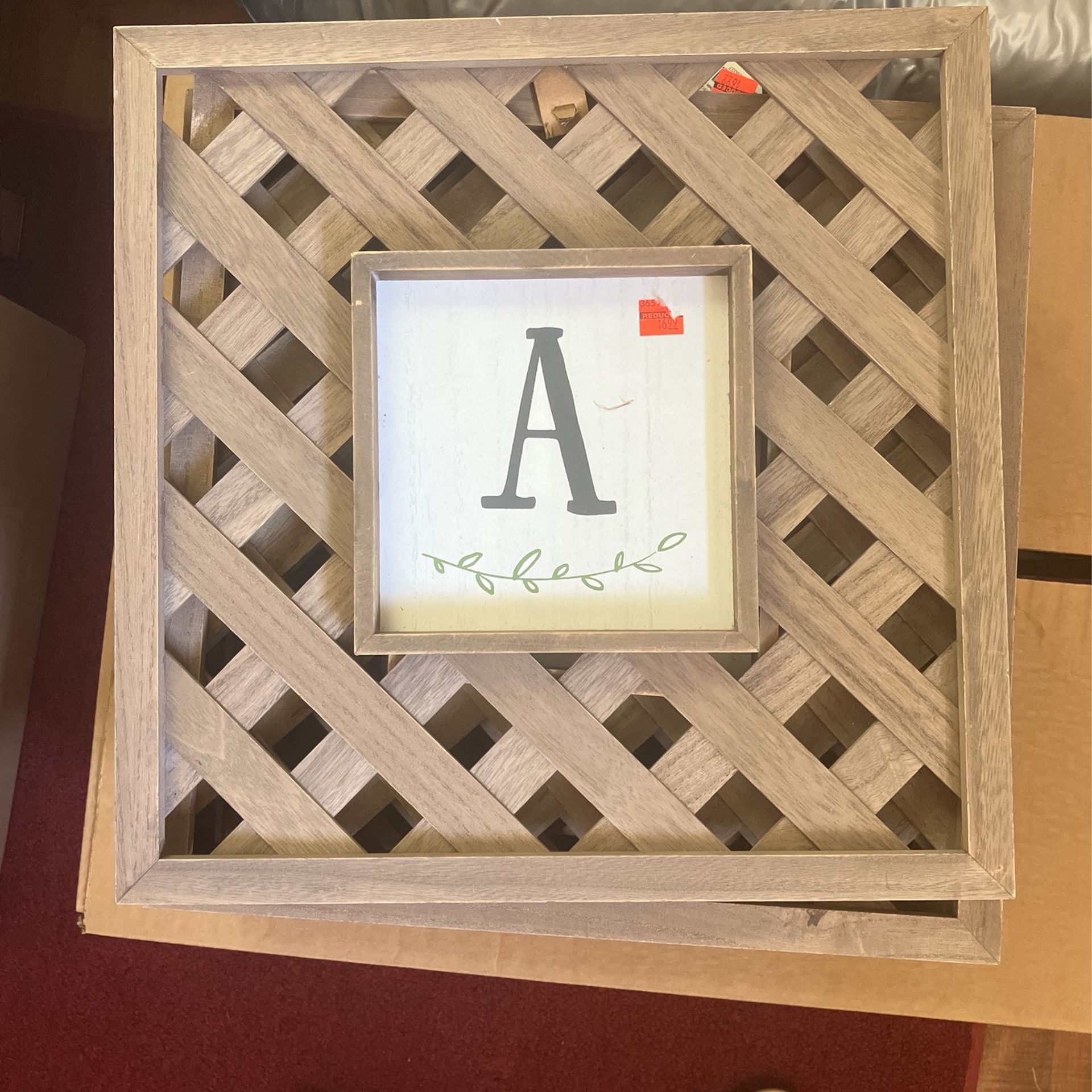 Letter Wall Decor